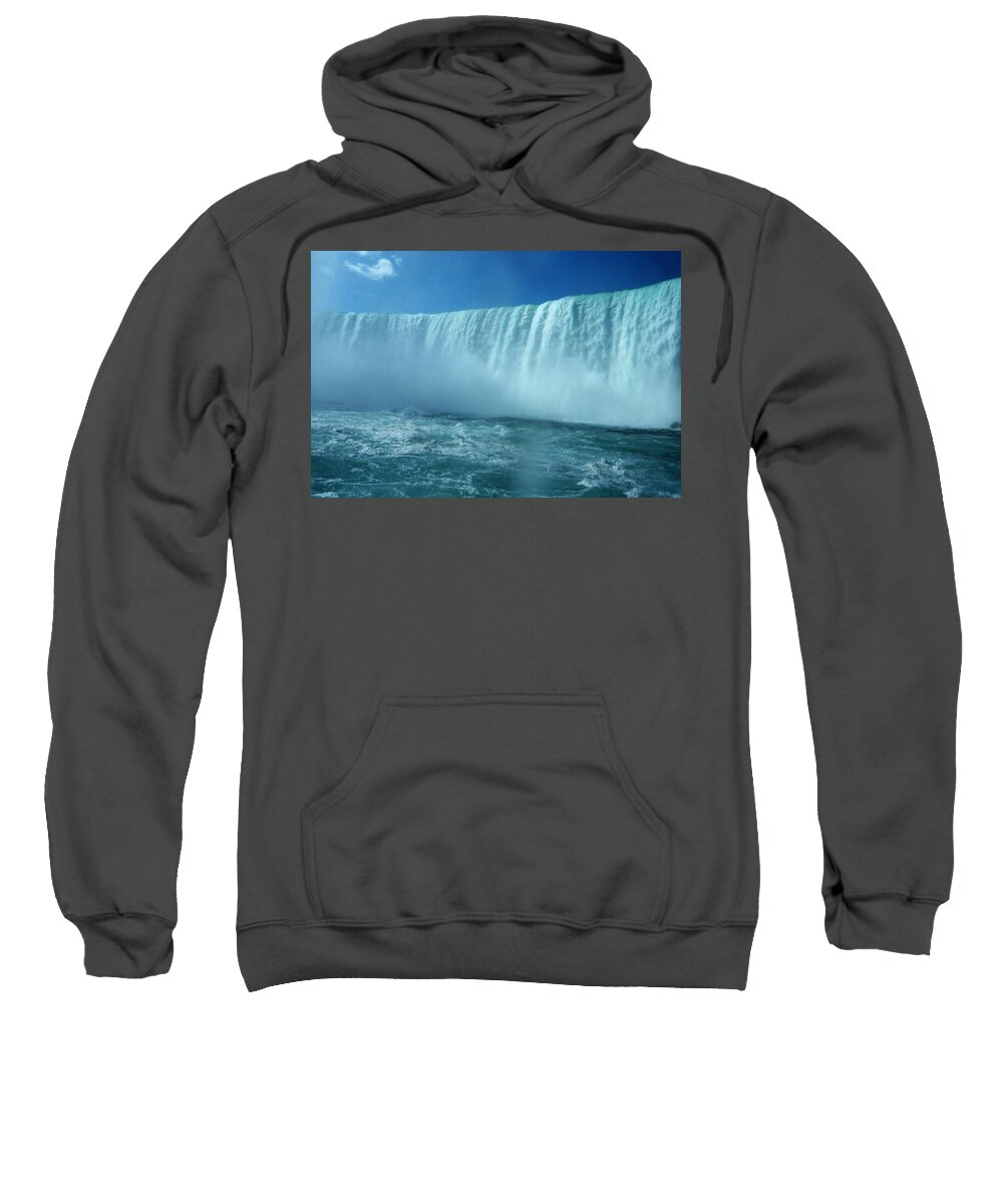 Landscapes Sweatshirt featuring the photograph Power of Water by Charles HALL