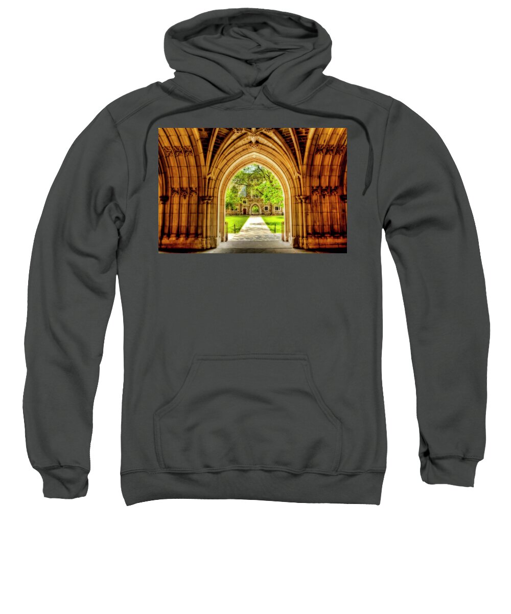 Gothic Sweatshirt featuring the photograph Princeton University Building Series II by Geraldine Scull