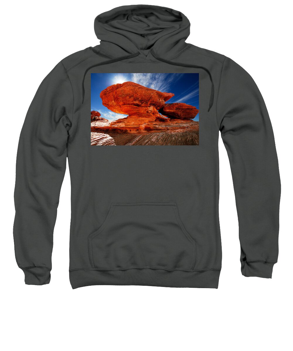 Harry Spitz Sweatshirt featuring the photograph Rock Formation by Harry Spitz