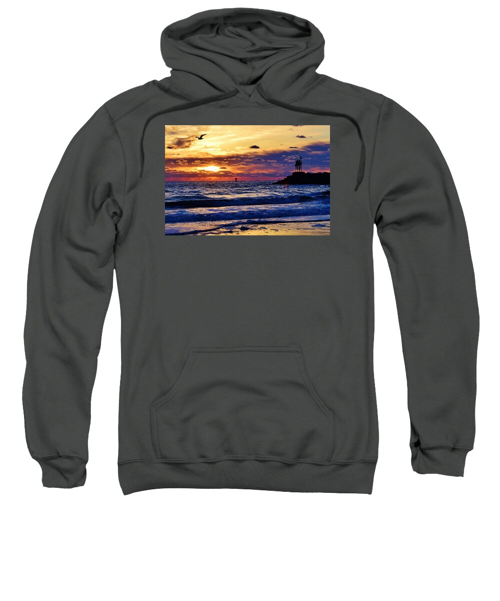 Sunrise Sweatshirt featuring the photograph Rudee's Beauty by Nicole Lloyd