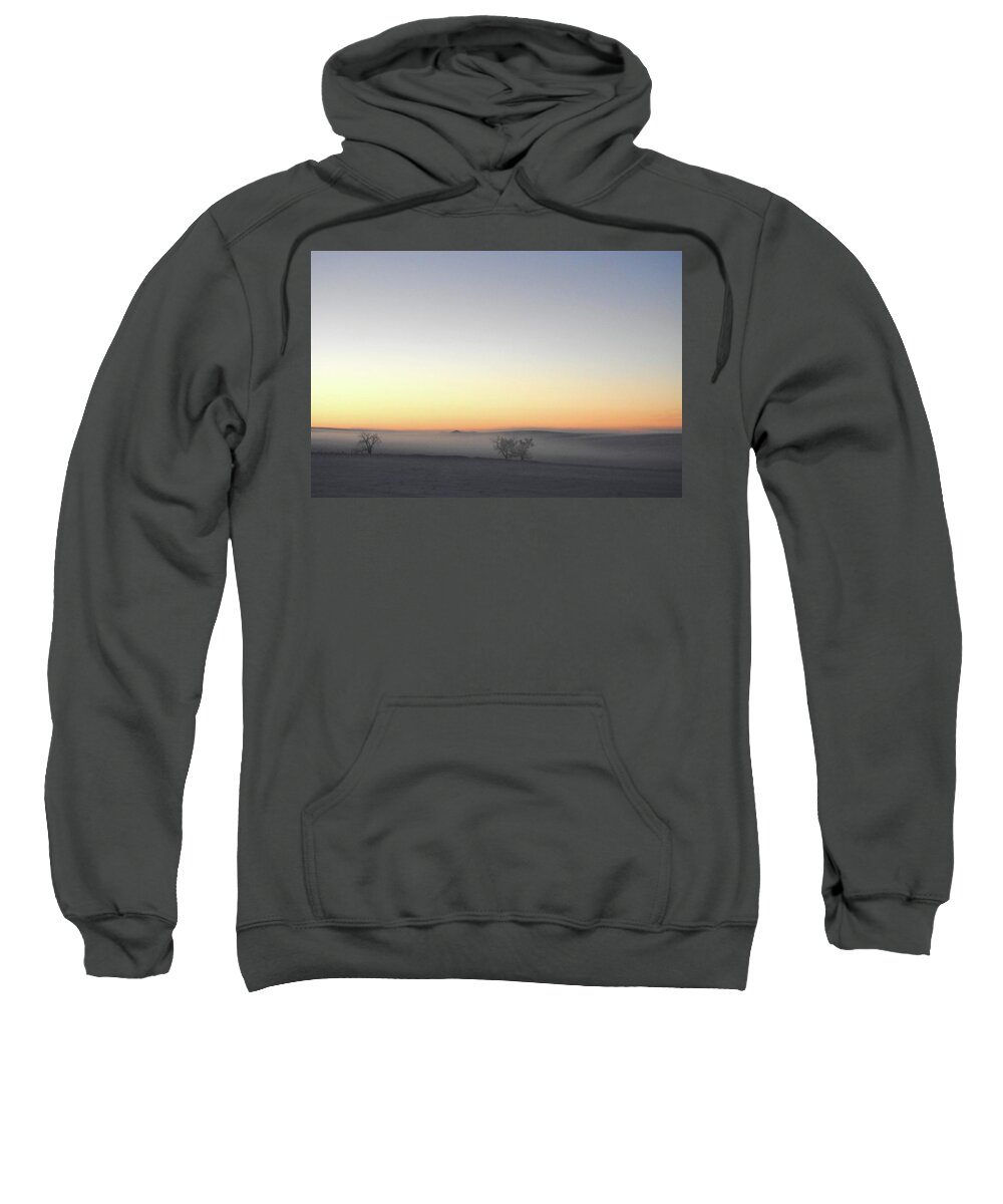 Landscape Sweatshirt featuring the photograph Sand Painting 2 by Donald J Gray