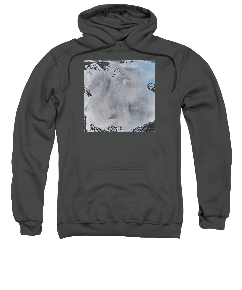 Abstract Sweatshirt featuring the painting Sand Tile 214141 by Eduard Meinema