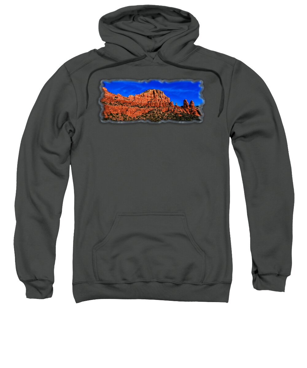 Mark Myhaver Photography Sweatshirt featuring the photograph Sedona Extravaganza by Mark Myhaver