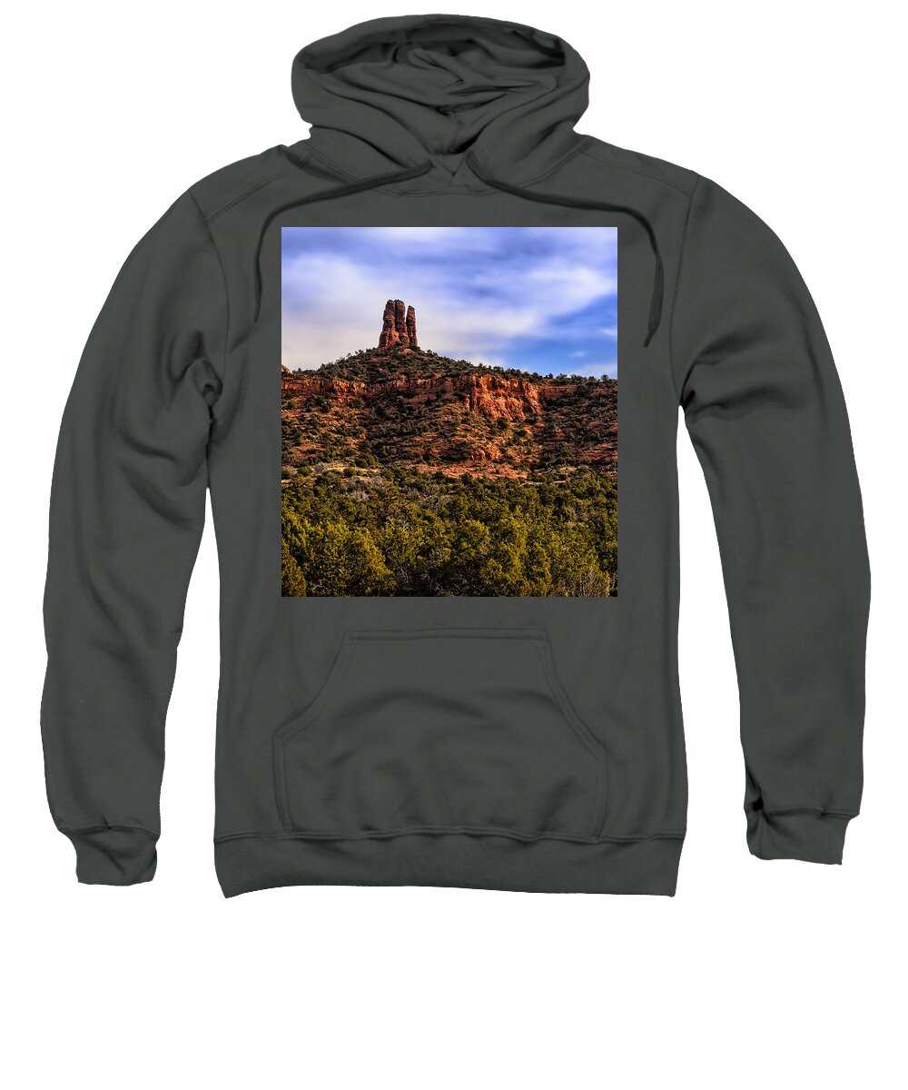 Arizona Sweatshirt featuring the photograph Sedona Morning 21 by Mark Myhaver