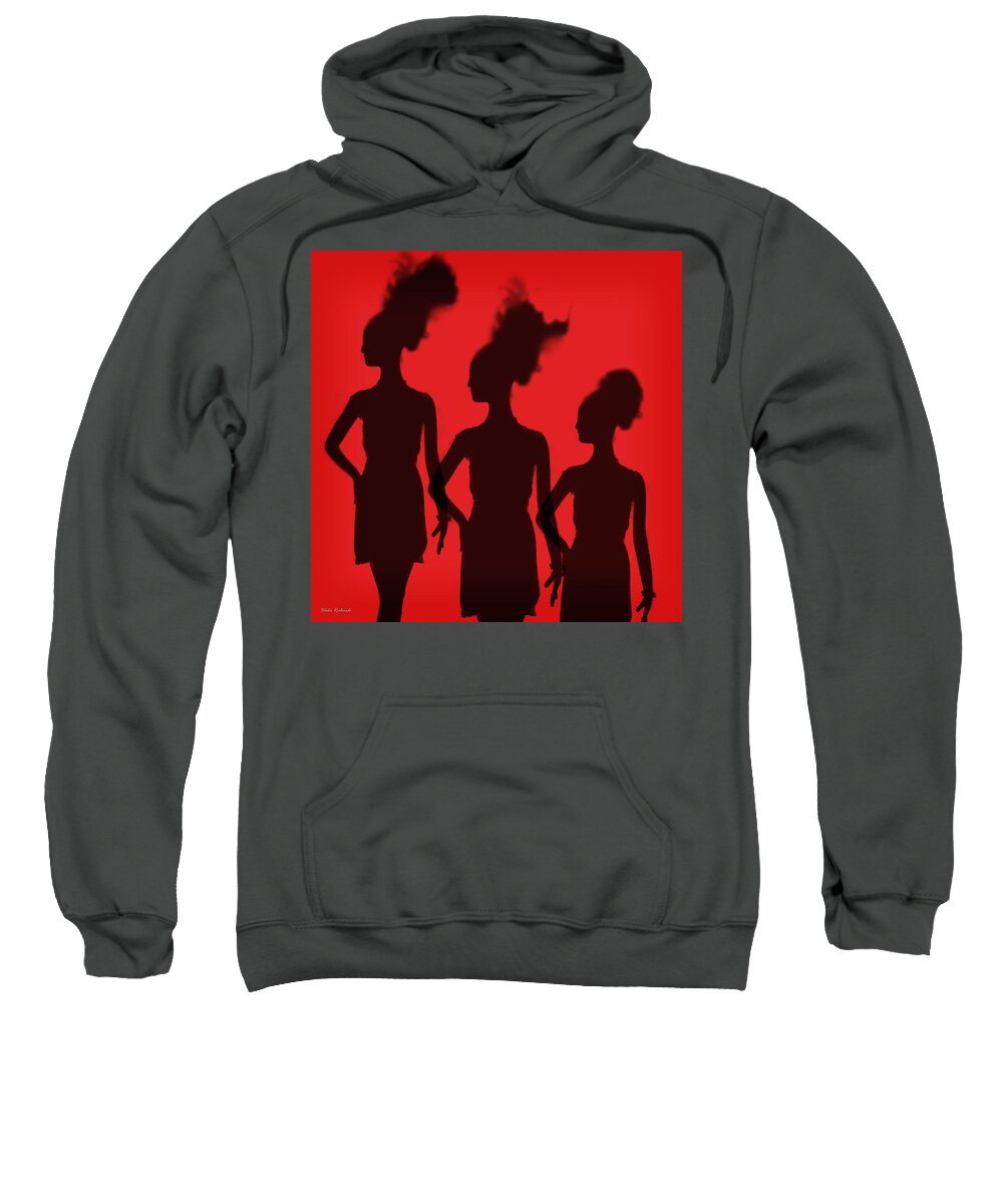  Sweatshirt featuring the photograph Shadow Of Chic by Blake Richards