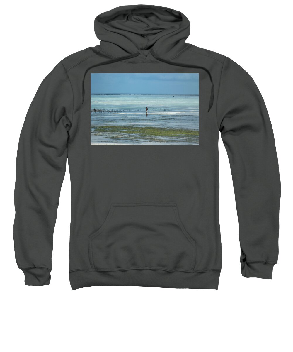  Sweatshirt featuring the photograph Silence by Mache Del Campo