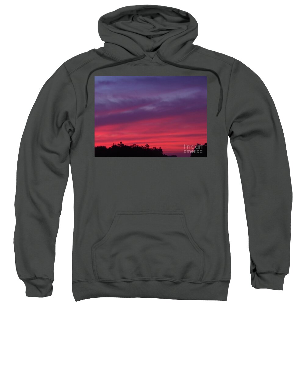 Sunrise Sweatshirt featuring the photograph Sky Painting by D Hackett