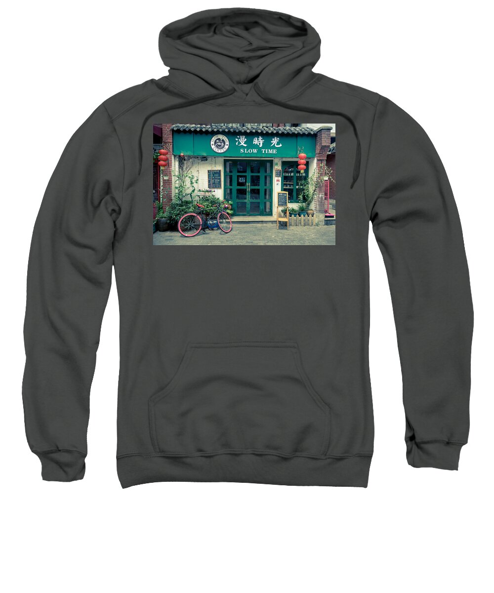 China Sweatshirt featuring the photograph Slow Time by Matt Malloy