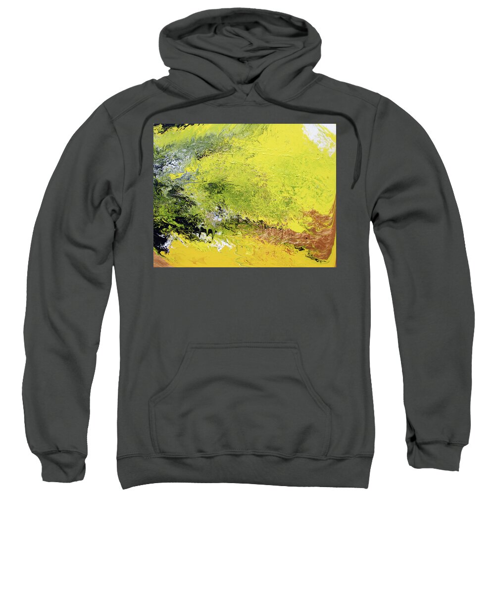 Fusionart Sweatshirt featuring the painting Solstice by Ralph White