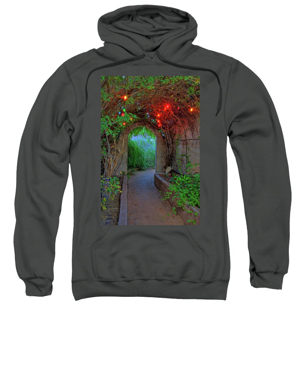 Nature Sweatshirt featuring the photograph Southeast Arizona Garden by Charlene Mitchell