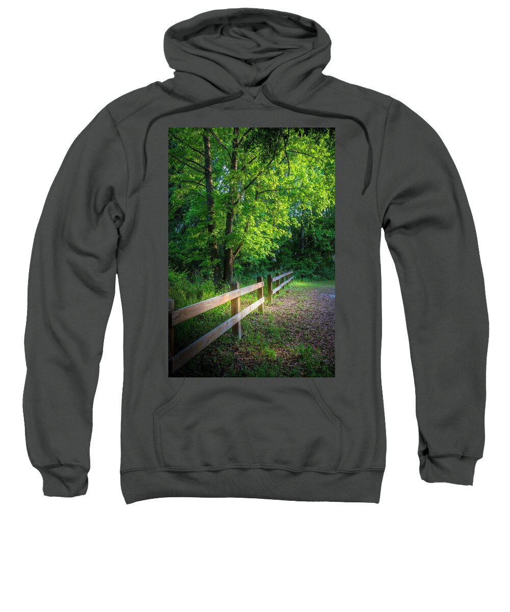 Edward Medard Park Sweatshirt featuring the photograph Spring Leaves by Marvin Spates