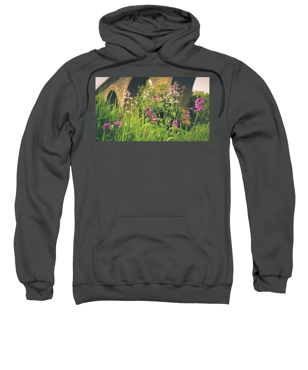 Historical Sweatshirt featuring the photograph Spring Under the Arches by Viviana Nadowski