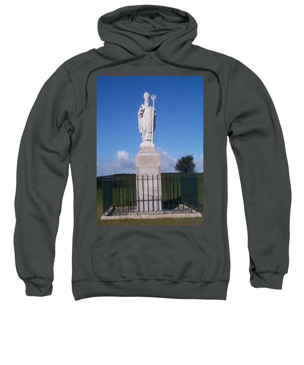 St Patrick Sweatshirt featuring the photograph St Patrick by Charles Kraus