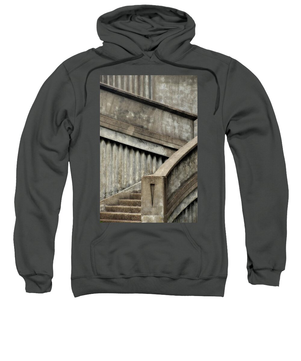 Newel Hunter Sweatshirt featuring the photograph Steps Two by Newel Hunter