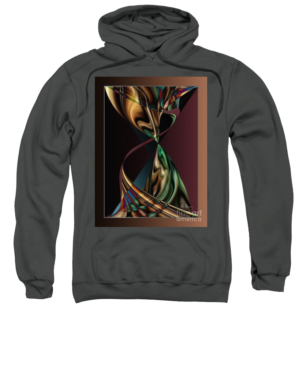Crazy Sweatshirt featuring the digital art Still Crazy After All These Years by Leo Symon