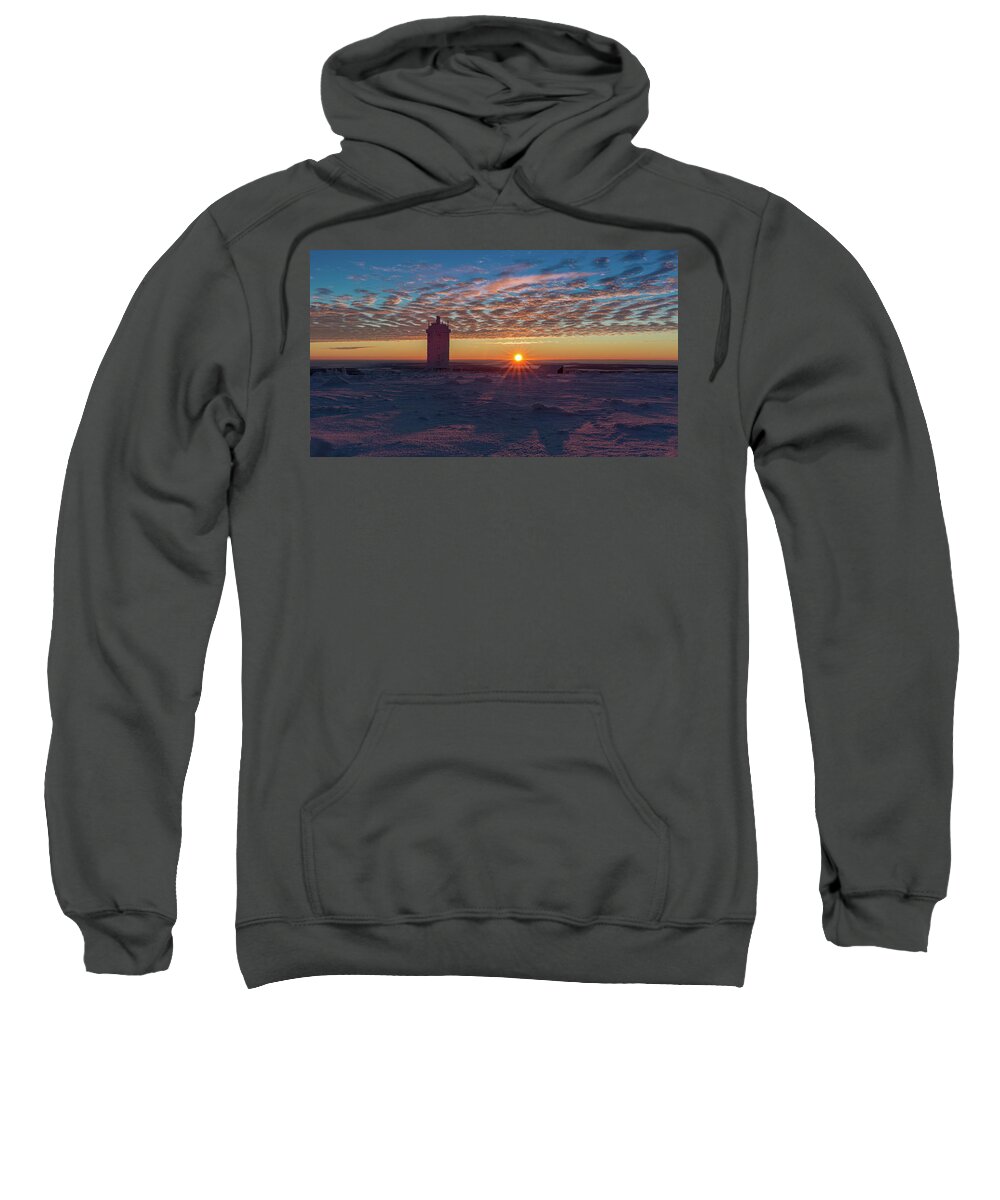 Sunrise Sweatshirt featuring the photograph Sunrise on the Brocken, Harz by Andreas Levi