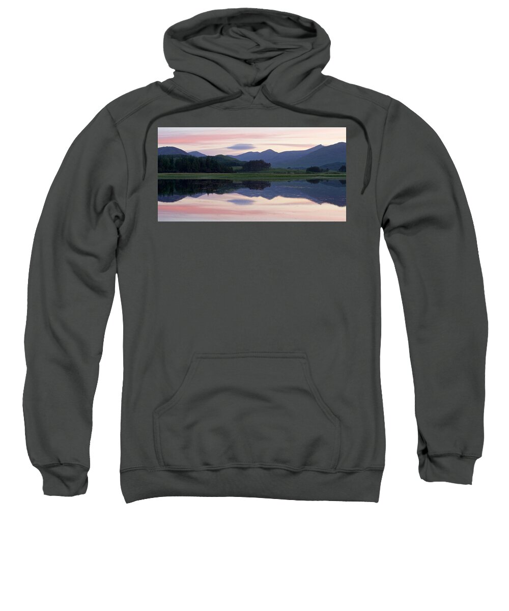 Sunset Sweatshirt featuring the photograph Sunset at Loch Tulla by Stephen Taylor