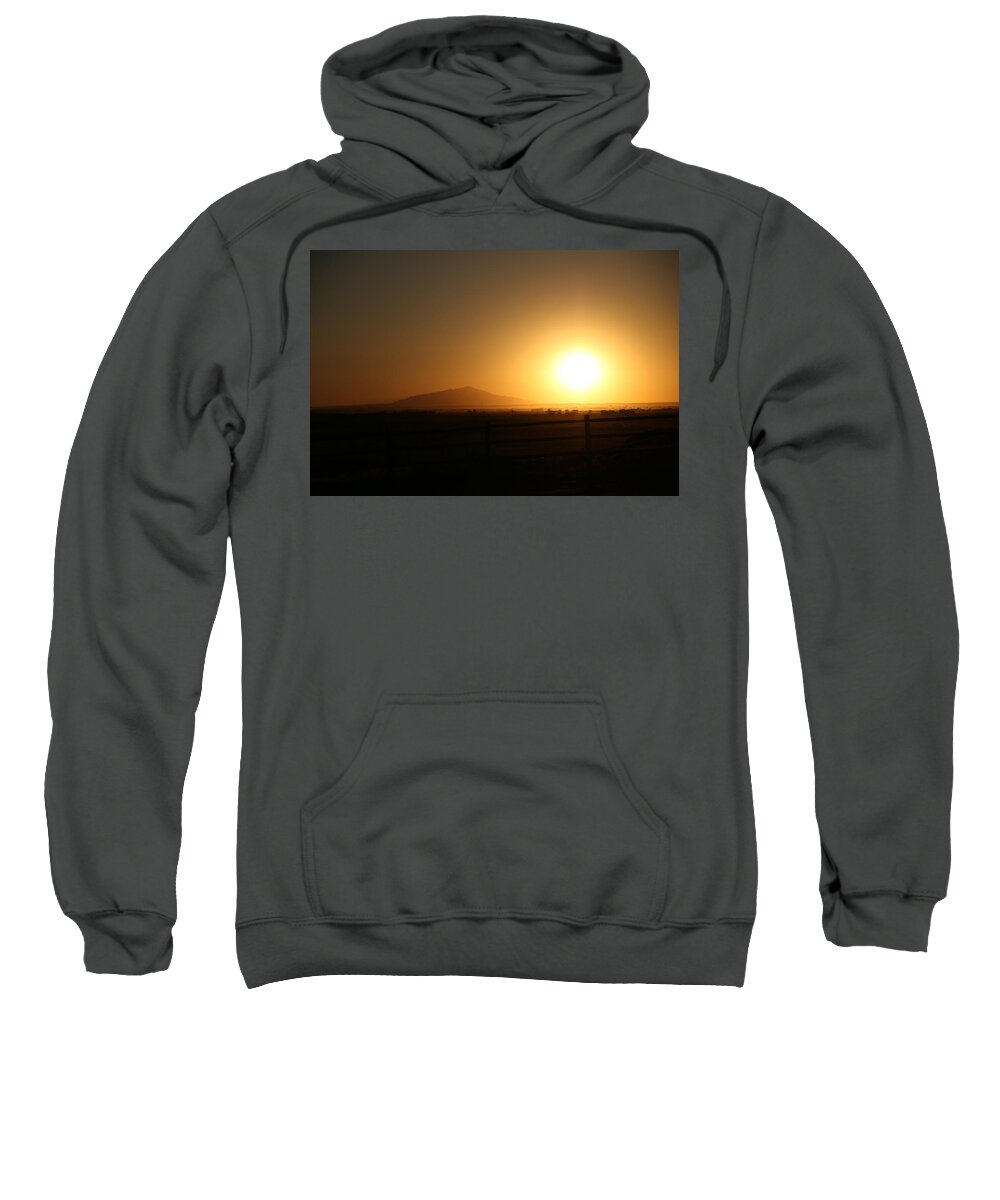 Print Sweatshirt featuring the photograph Sunset at Roswell New Mexico by Ryan Crouse