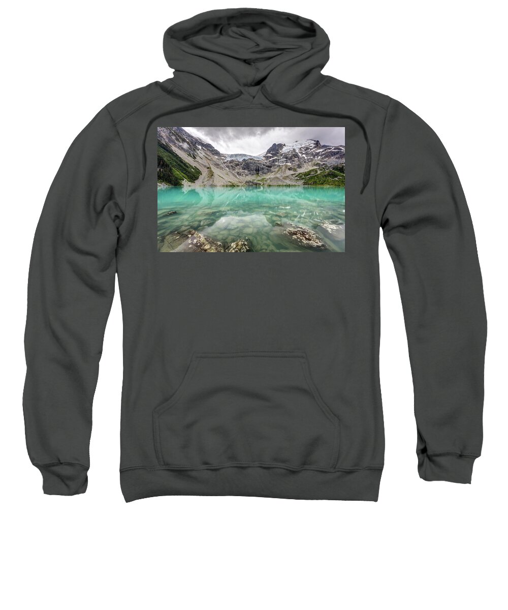 Joffre Lakes Sweatshirt featuring the photograph Super Natural British Columbia by Pierre Leclerc Photography