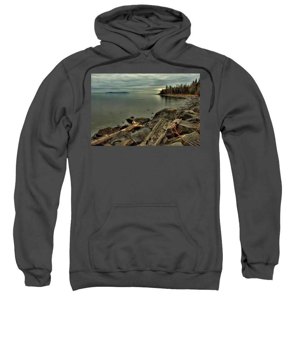 The Bay Of Thunder Sweatshirt featuring the photograph The Bay of Thunder by Jakub Sisak