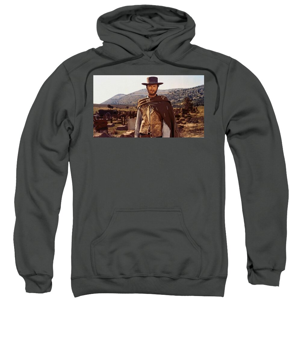 The Good Sweatshirt featuring the digital art The Good, The Bad And The Ugly by Maye Loeser
