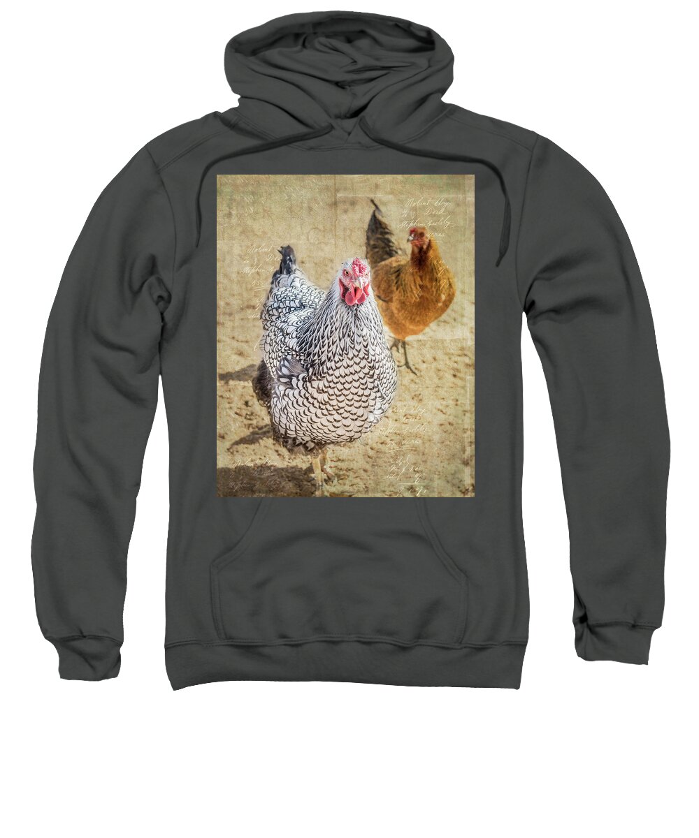 Ladies Sweatshirt featuring the photograph The Ladies by Jennifer Grossnickle