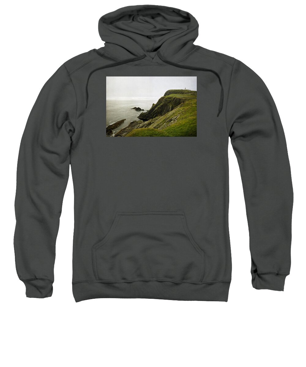 Lighthouse Sweatshirt featuring the photograph The Light Between The Oceans by Lucinda Walter