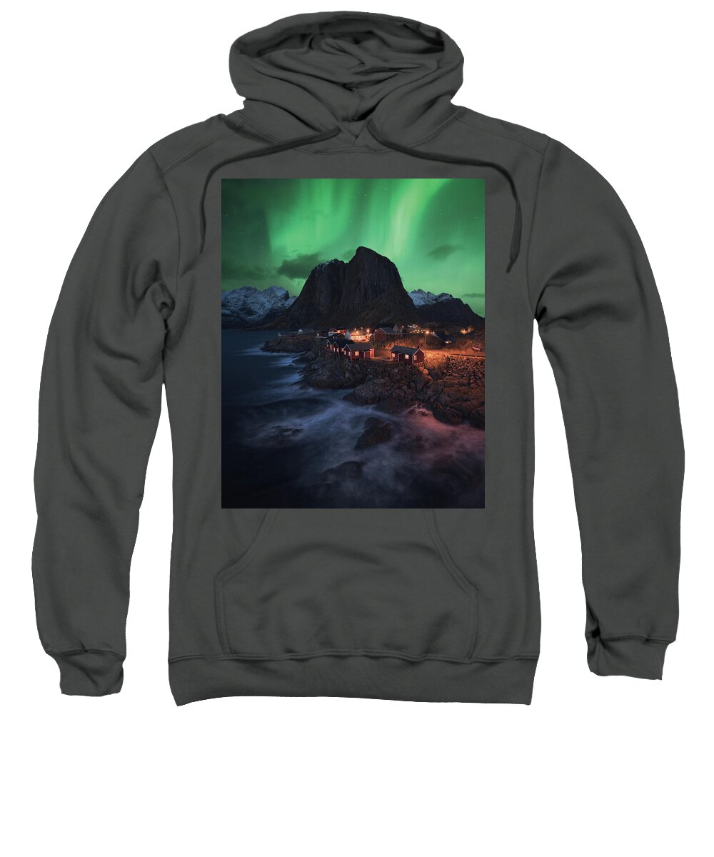 Lofoten Sweatshirt featuring the photograph The Lofoten Dream by Tor-Ivar Naess