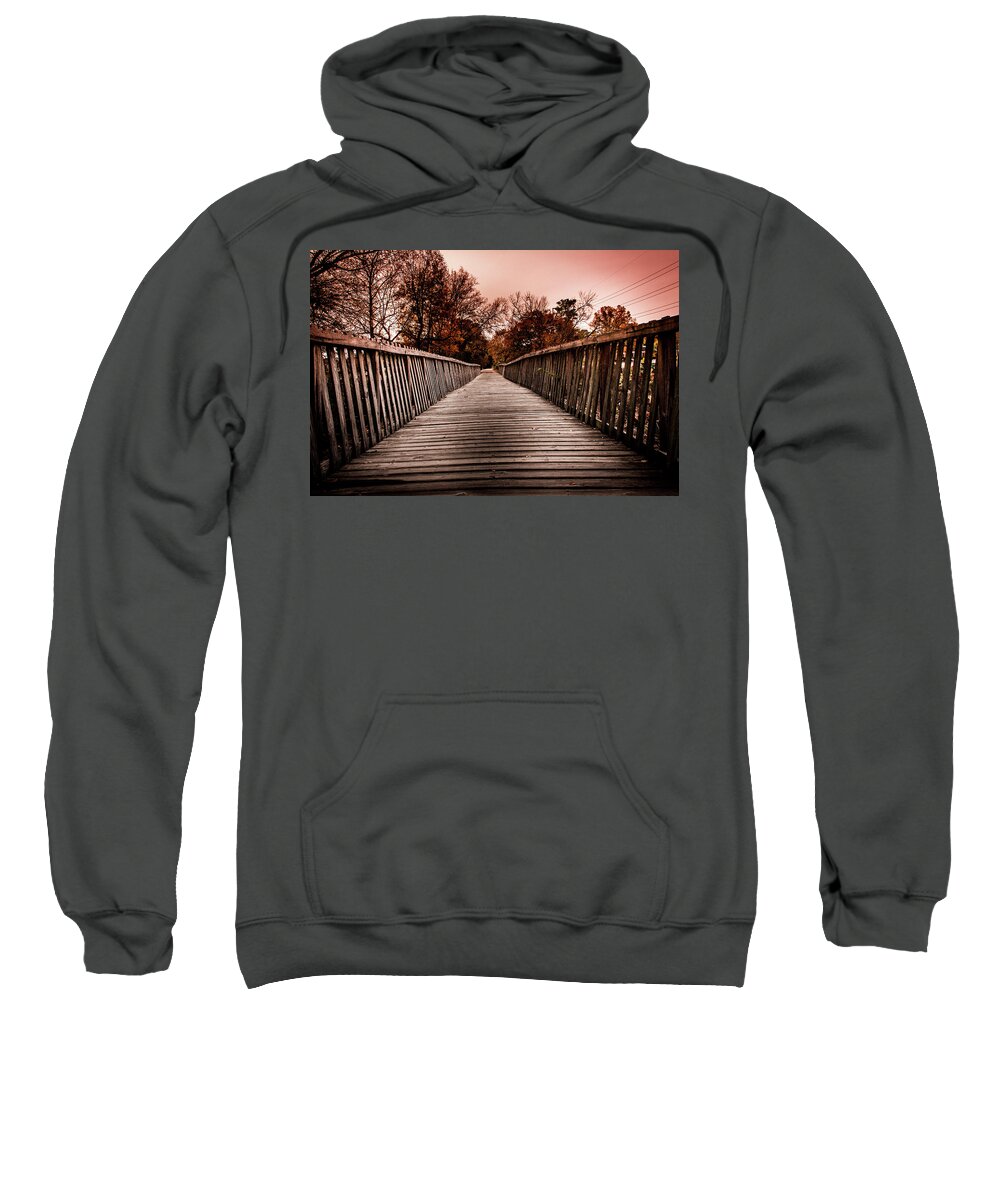 Atlanta Sweatshirt featuring the photograph The Pathway by Kenny Thomas