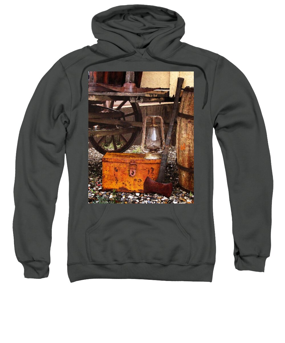 Strongbox Sweatshirt featuring the photograph The Strongbox by Timothy Bulone