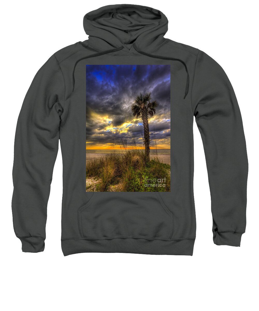 Light From Above Sweatshirt featuring the photograph This Is Your Spot by Marvin Spates