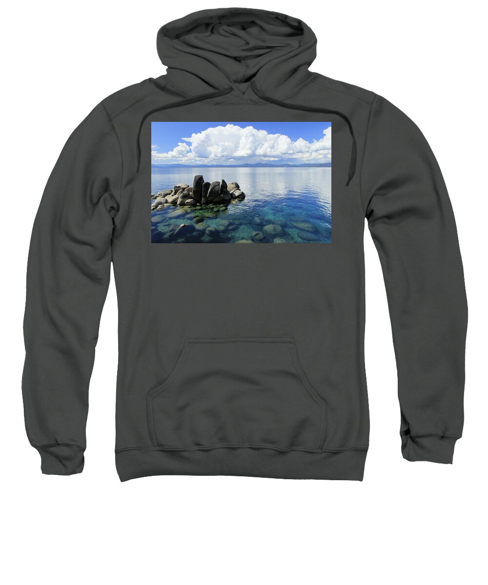 Clouds Sweatshirt featuring the photograph Thunderclouds by Sean Sarsfield