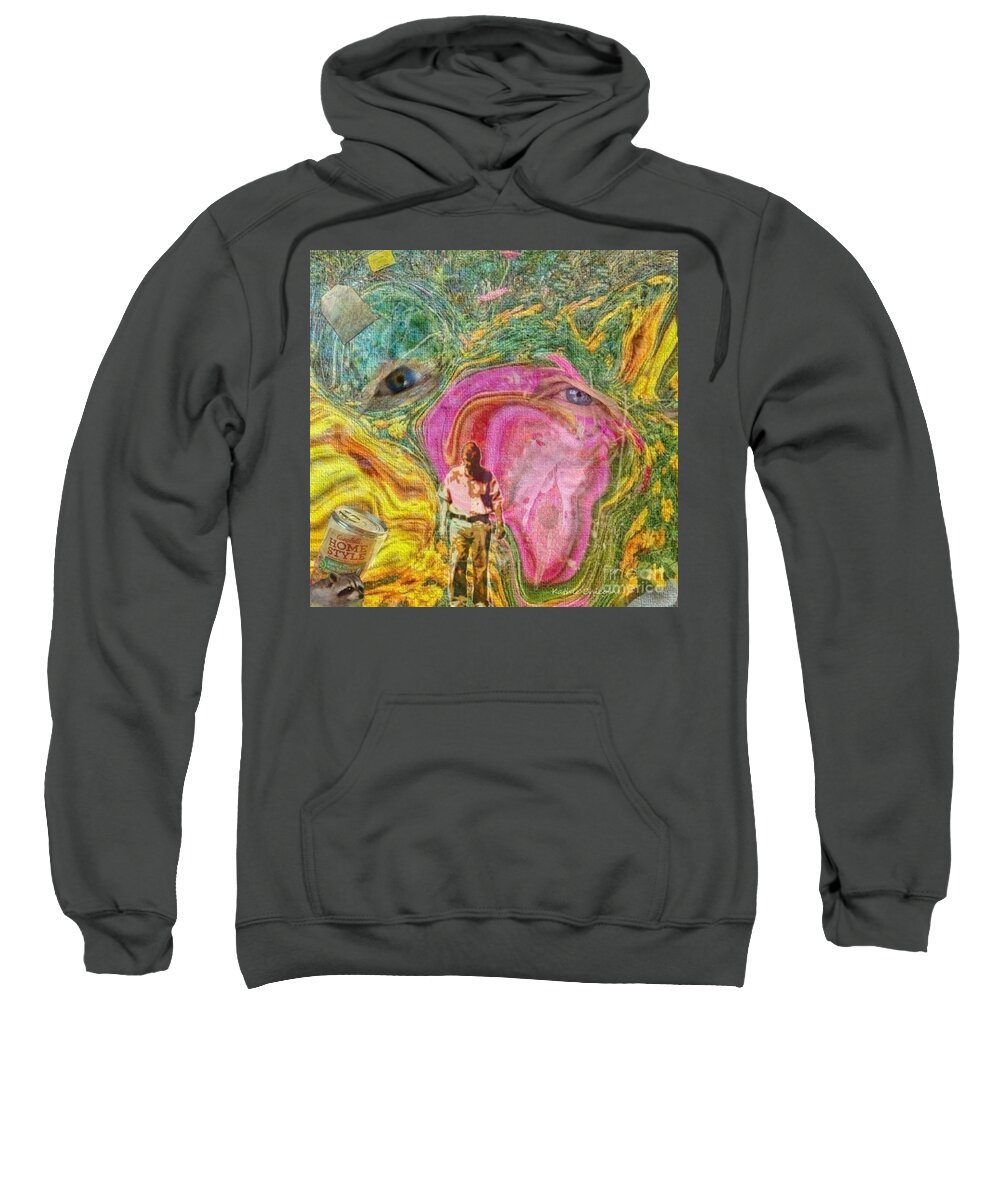 Photography Sweatshirt featuring the photograph Unsettling Changes by Kathie Chicoine