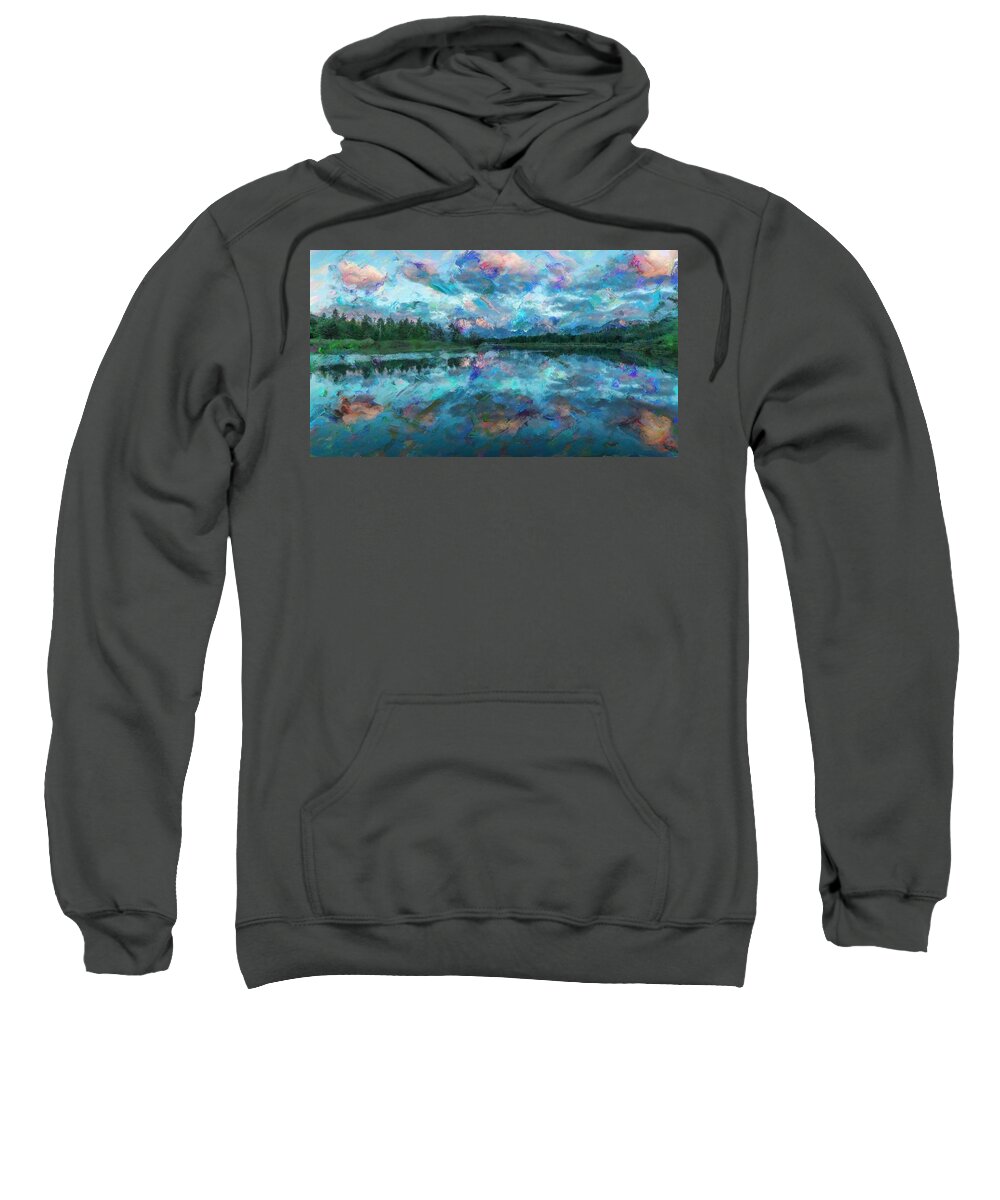 None Sweatshirt featuring the photograph Untitled by Jon Glaser
