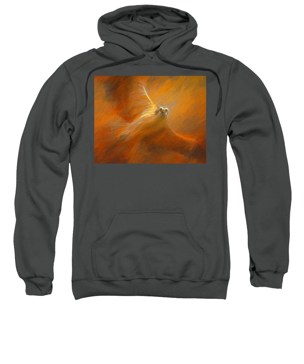 Fire Sweatshirt featuring the photograph Untitled by Pete Rems