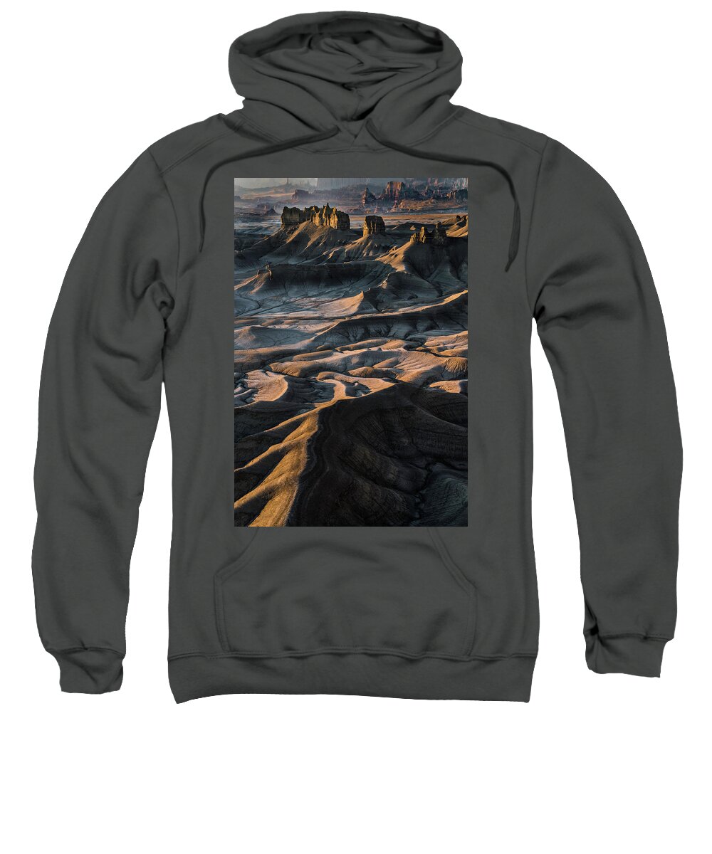 Utah Sweatshirt featuring the photograph Utah Vista by Larry Marshall