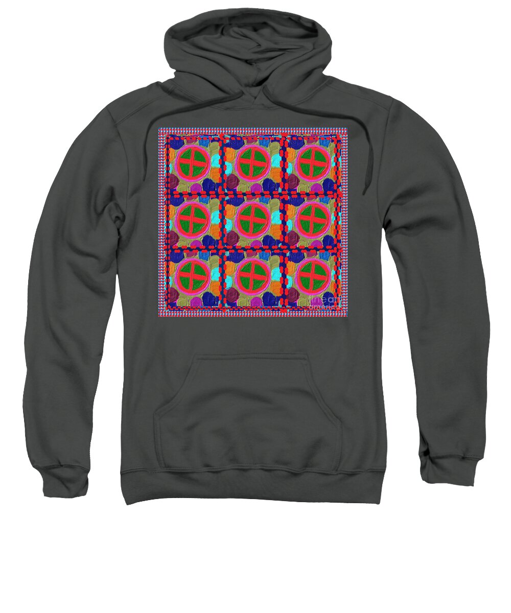 3d Sweatshirt featuring the painting Ver.3 3D FineArt Painting check out the depth n layers of paints by NavinJoshi at FineArtAmerica.com by Navin Joshi