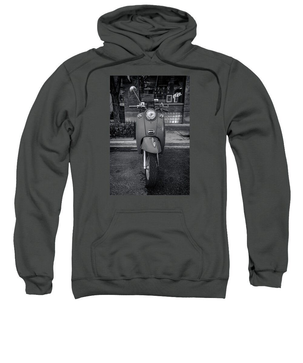 Vespa Sweatshirt featuring the photograph Vespa by Sebastian Musial