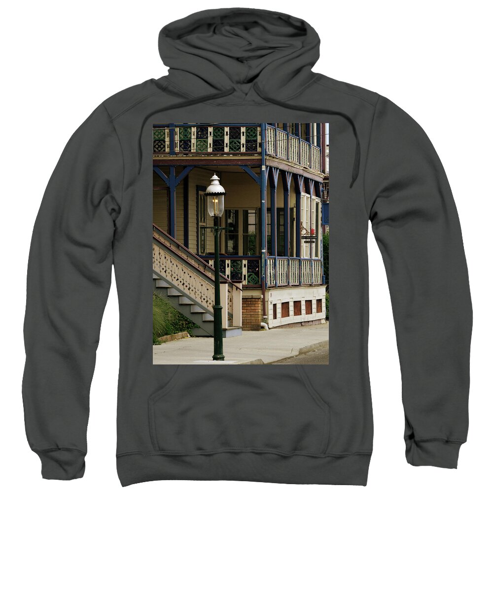 Landscape Sweatshirt featuring the photograph Victorian Cape May by Paul Ross