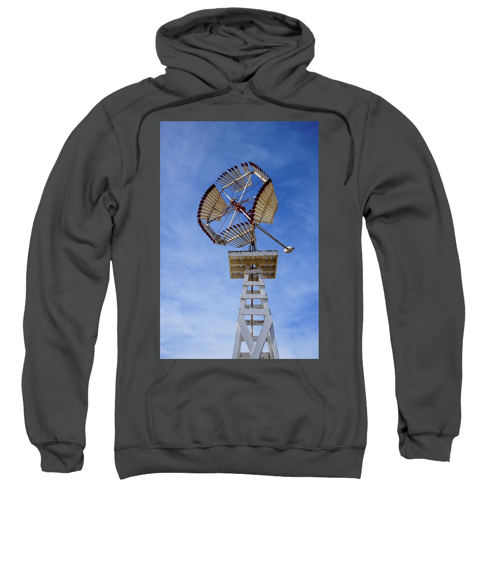 Windmill Sweatshirt featuring the photograph Vintage Windmill by Paul Moore