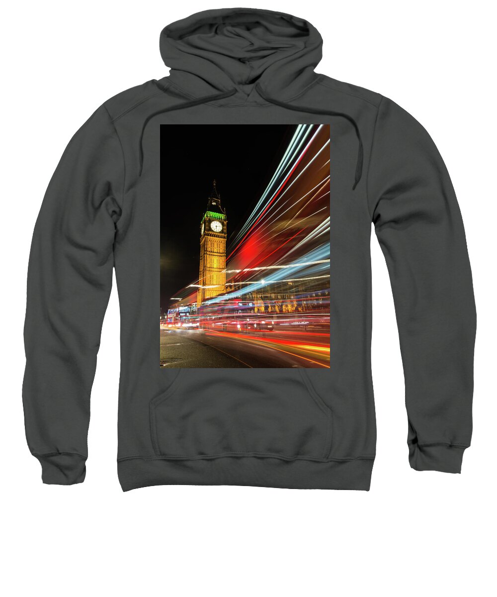 London Sweatshirt featuring the photograph Westminster by Alex Lapidus