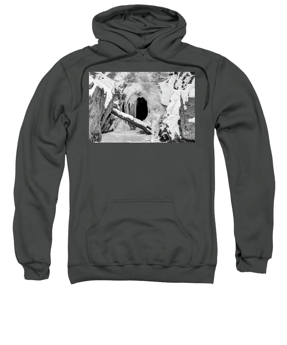 Buttermilk Falls Mine Sweatshirt featuring the photograph Where the Wild Things Are by Rick Kuperberg Sr