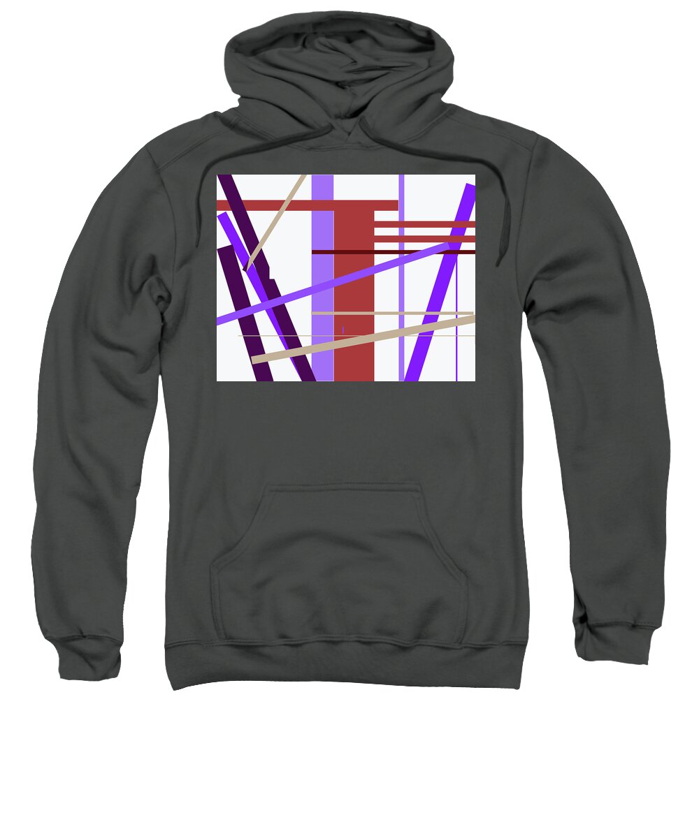  Sweatshirt featuring the photograph Which Way by Suzanne Udell Levinger