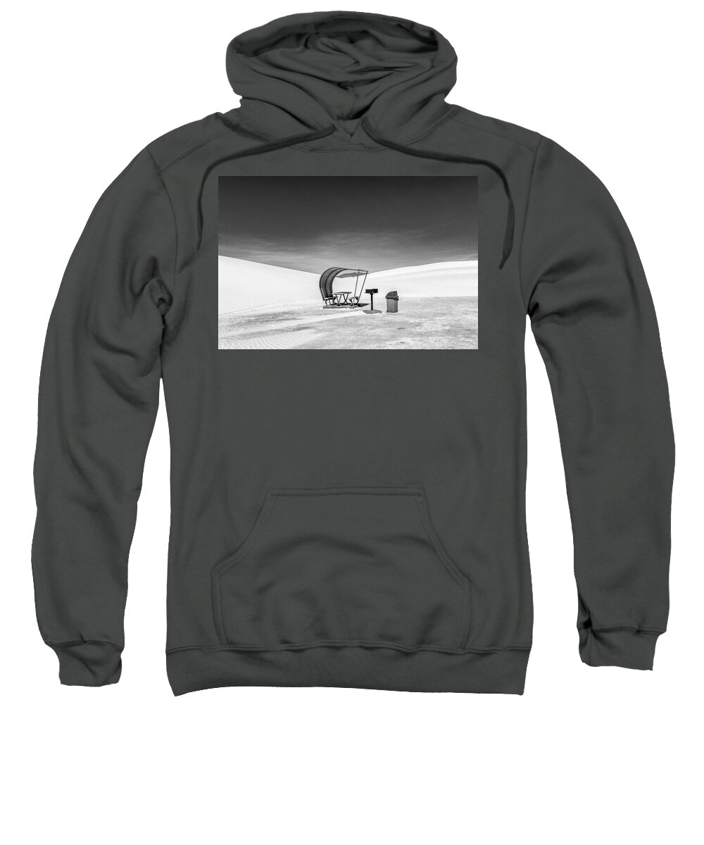 © 2017 Lou Novick All Rights Reserved Sweatshirt featuring the photograph White Sands National Monument #8 by Lou Novick