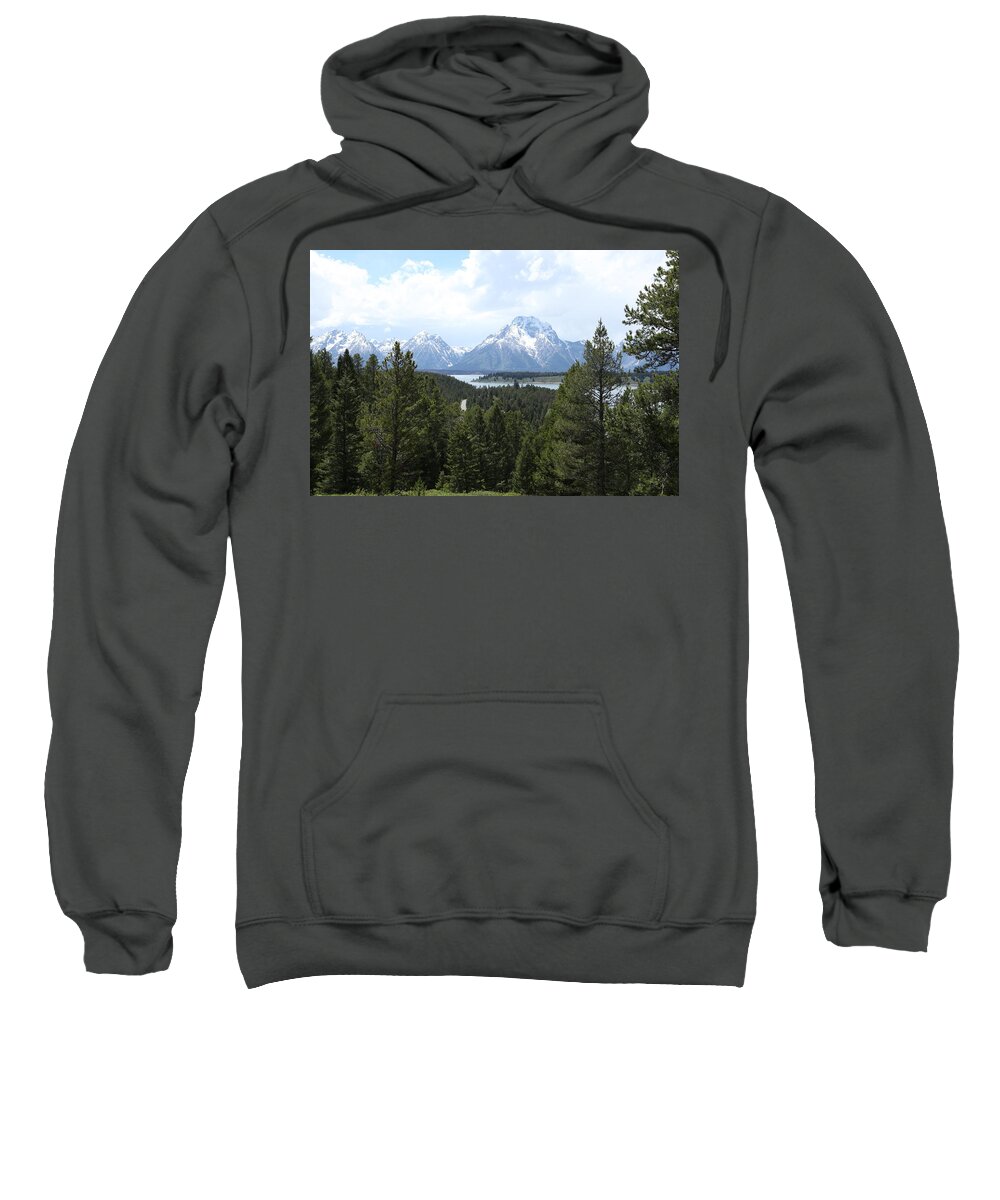 Landscape Sweatshirt featuring the photograph Wyoming 6490 by Michael Fryd