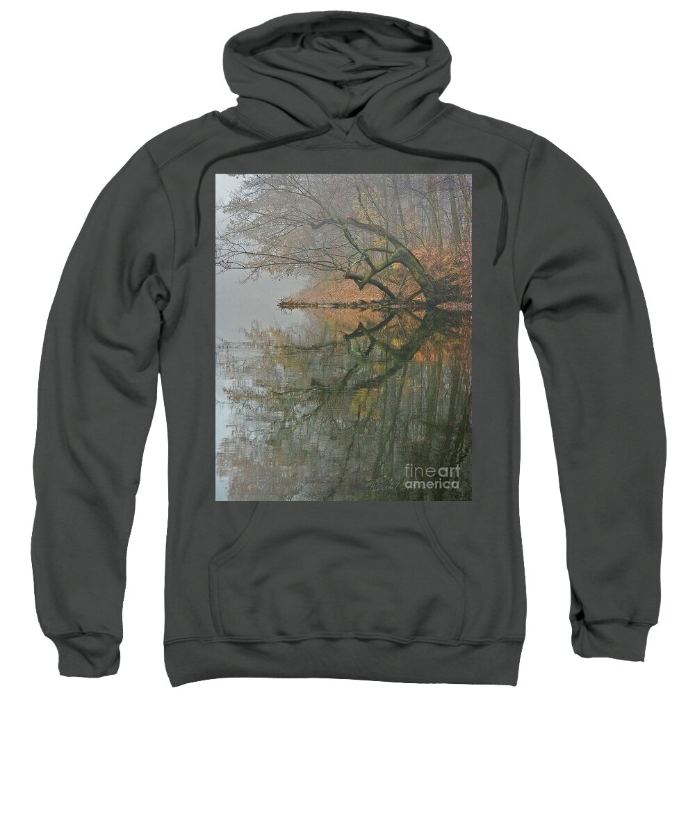 Reflection Sweatshirt featuring the photograph Yearming by Tom Cameron