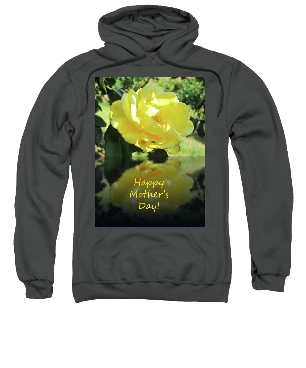 Photograph Sweatshirt featuring the photograph Yellow Mother's Day by Cynthia Westbrook