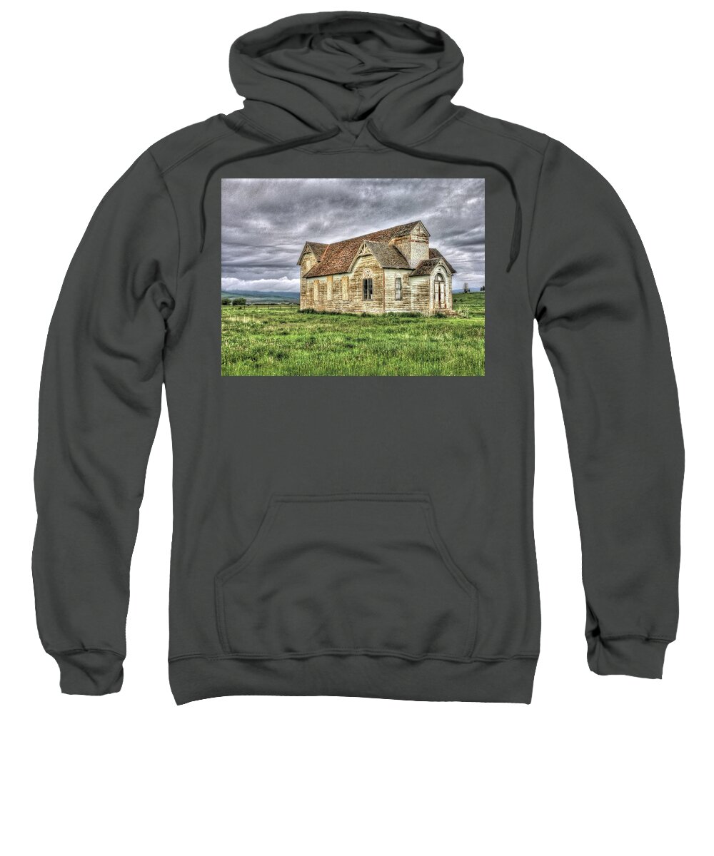 Idaho Sweatshirt featuring the photograph Holy Ground #4 by Randall Dill