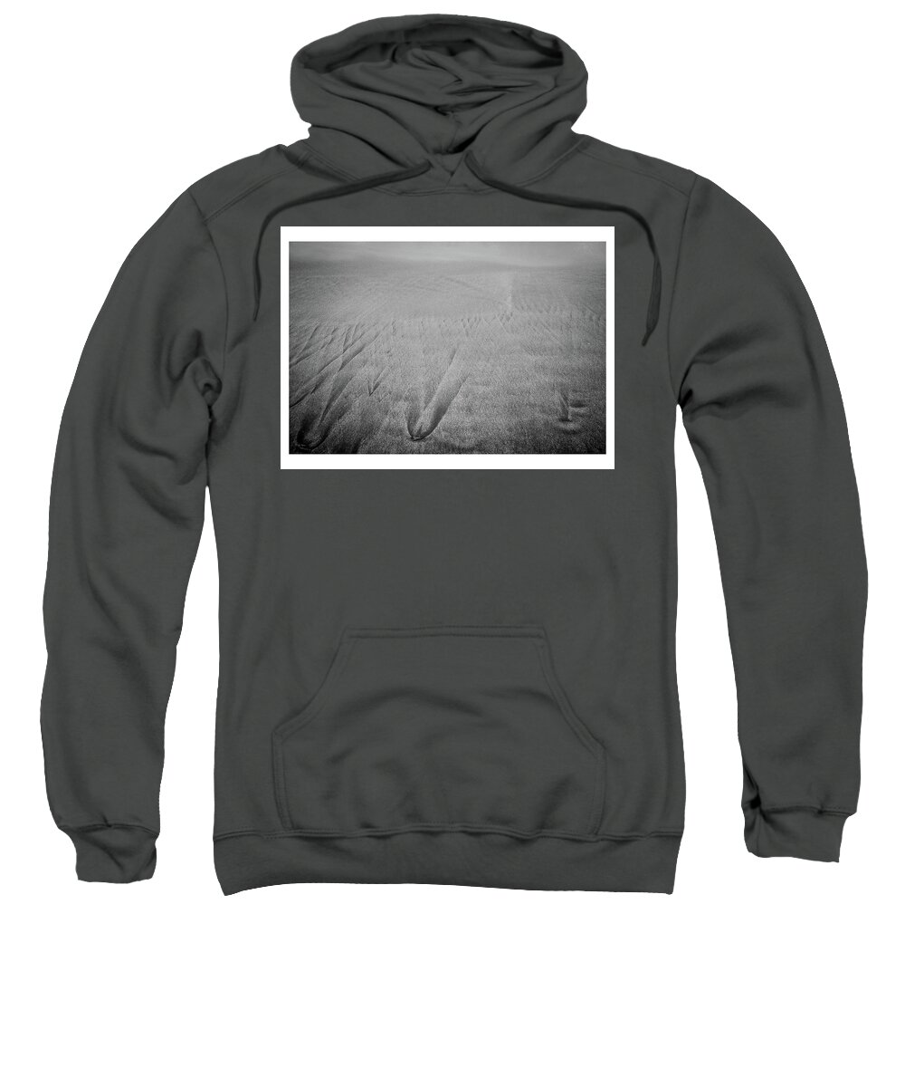 Abstract Sweatshirt featuring the photograph Abstract Beach by Tito Slack