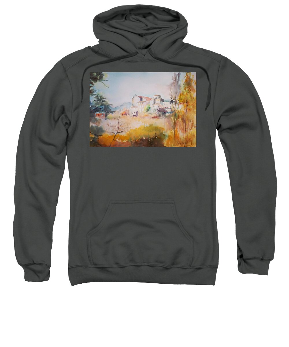  Sweatshirt featuring the painting Ardin 79 by Kim PARDON